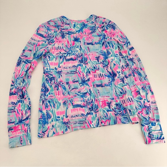 Lilly Pulitzer UPF 50+ Lux Tarah Sunguard Ravello Blue Perfect Match - Picture 6 of 7